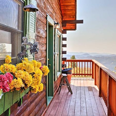 Stunning Log Cabin With Great Views, Firepit, Deck Near Twain Hart Sonora Extérieur photo