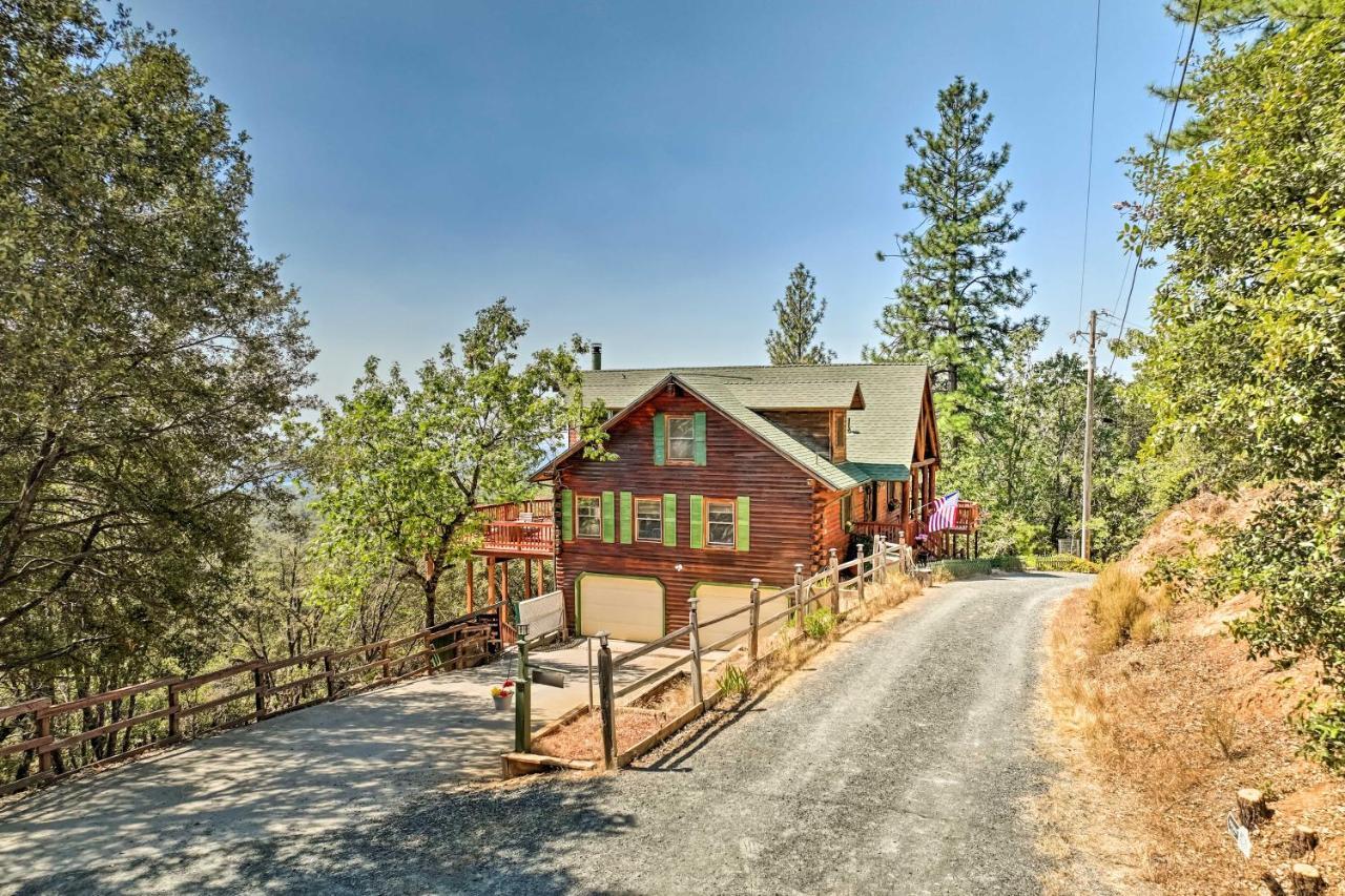 Stunning Log Cabin With Great Views, Firepit, Deck Near Twain Hart Sonora Extérieur photo