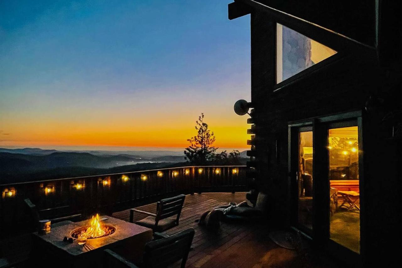 Stunning Log Cabin With Great Views, Firepit, Deck Near Twain Hart Sonora Extérieur photo