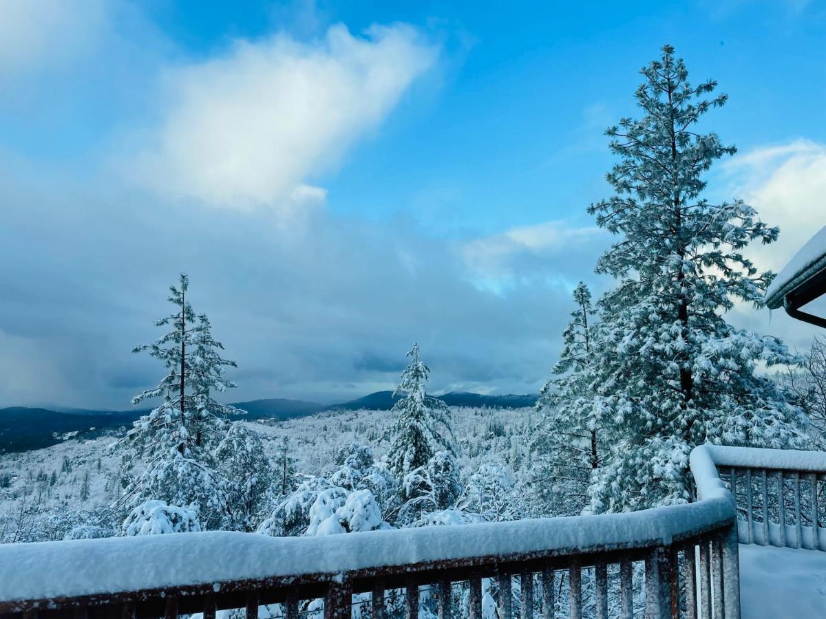 Stunning Log Cabin With Great Views, Firepit, Deck Near Twain Hart Sonora Extérieur photo