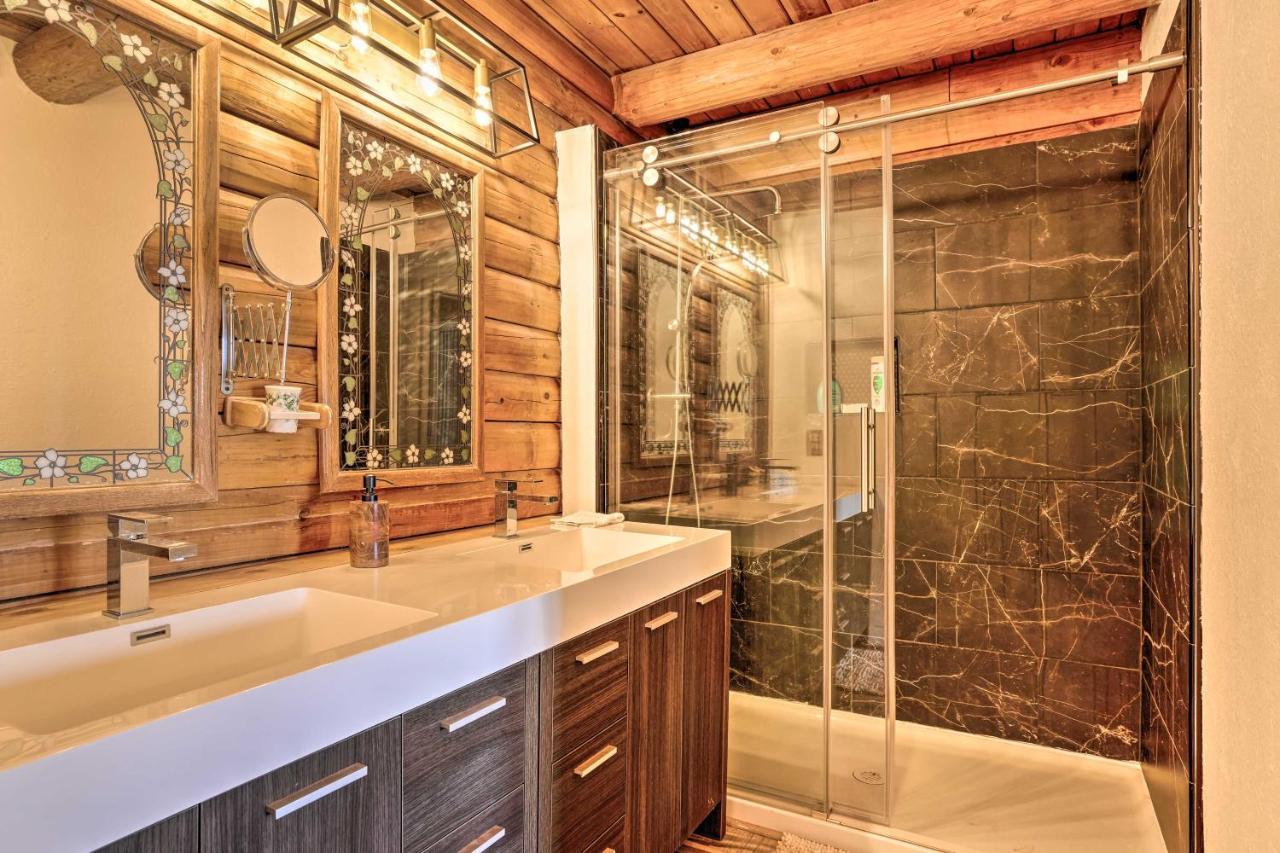 Stunning Log Cabin With Great Views, Firepit, Deck Near Twain Hart Sonora Extérieur photo